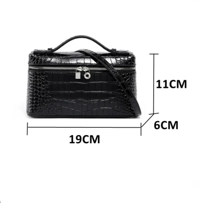 Elisa | Women's Leather Top-Handle Crossbody Sling Handbag