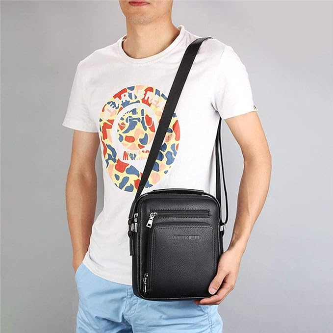 Matteo | Men's Timeless Style Small Crossbody Messenger Bag