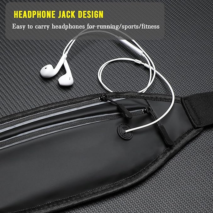 Promise | Waterproof Running Belt Waist Pack Crossbody Bum Bag