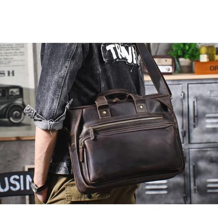 Jaime | Exquisite Leather Crossbody Messenger Travel Bag