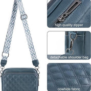 Aleah | Women's Wide Strap Leather Crossbody Bag