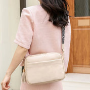 Hattie | Triple Zip Women's Crossbody Travel Bag