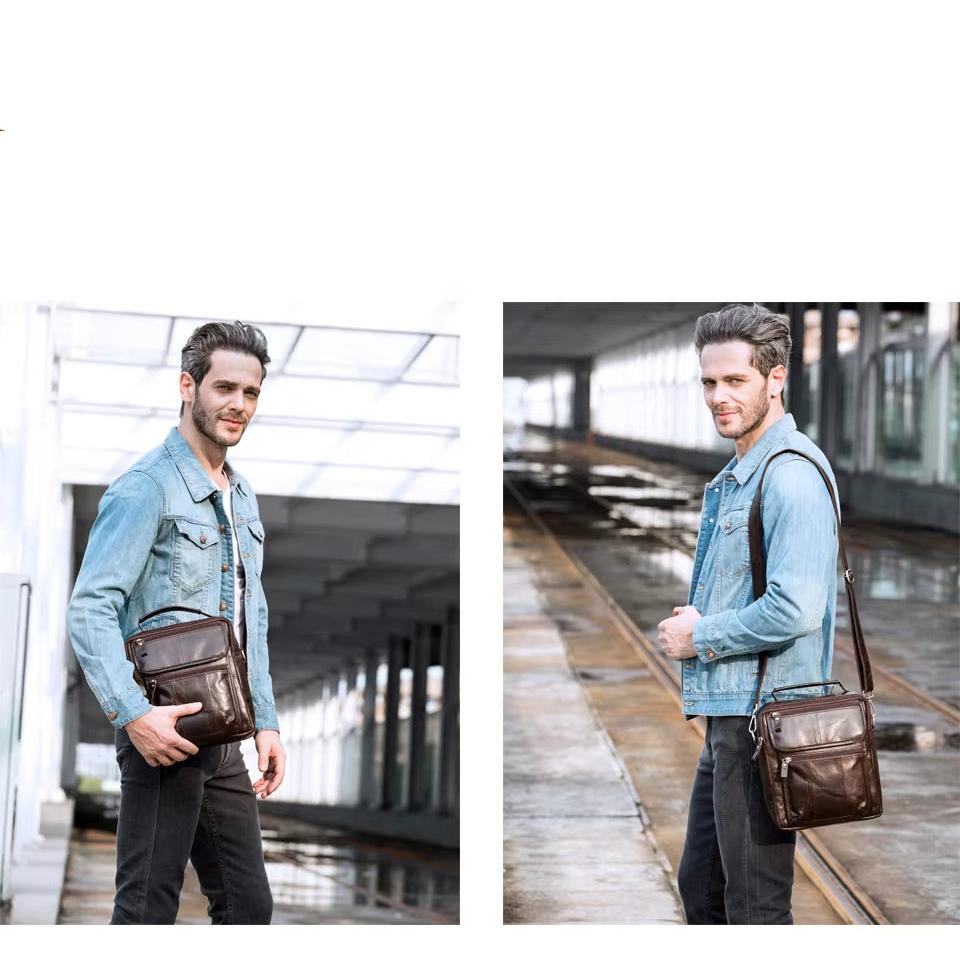 Izaiah | Leather Small Crossbody Handbag