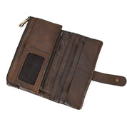 Hunter | Vintage Genuine Leather Travel Wallet with RFID Blocking