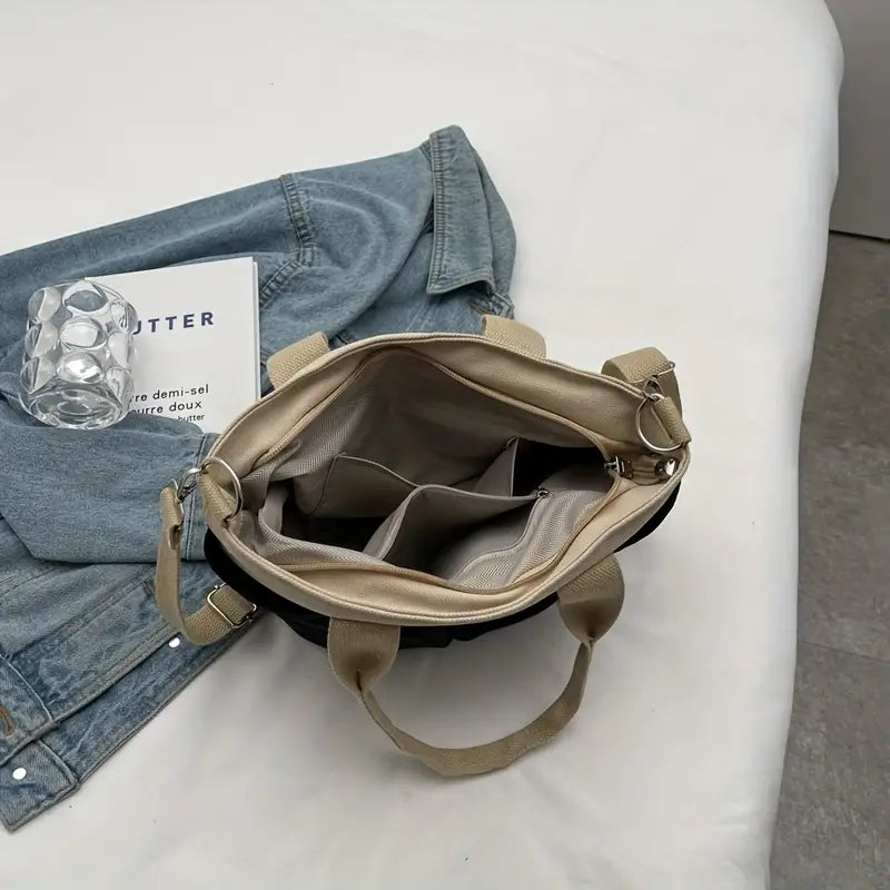 Maverick | Casual Canvas Crossbody Tote Handbag