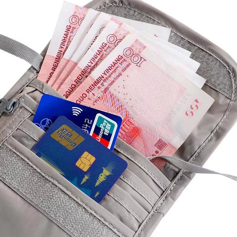 Braelyn | Discreet, Stylish, & Adjustable Travel Neck Pouch Wallet