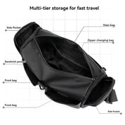 Mink | Men's Large Capacity Waterproof Crossbody Messenger Bag