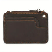 Dani | Vintage Genuine Leather Travel Wallet with Coin Pocket