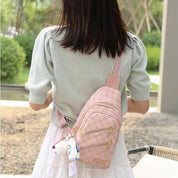 Adley | Women's Leather Crossbody Chest Travel Sling Bag