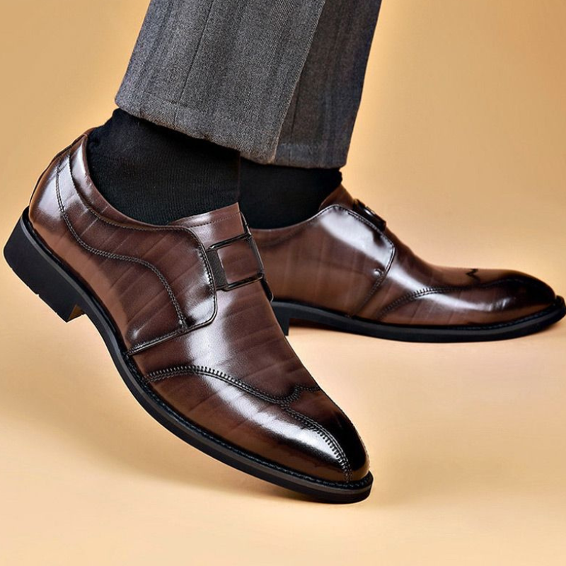 FLORIS | Leather Men's Shoes - Lizabella Fashion