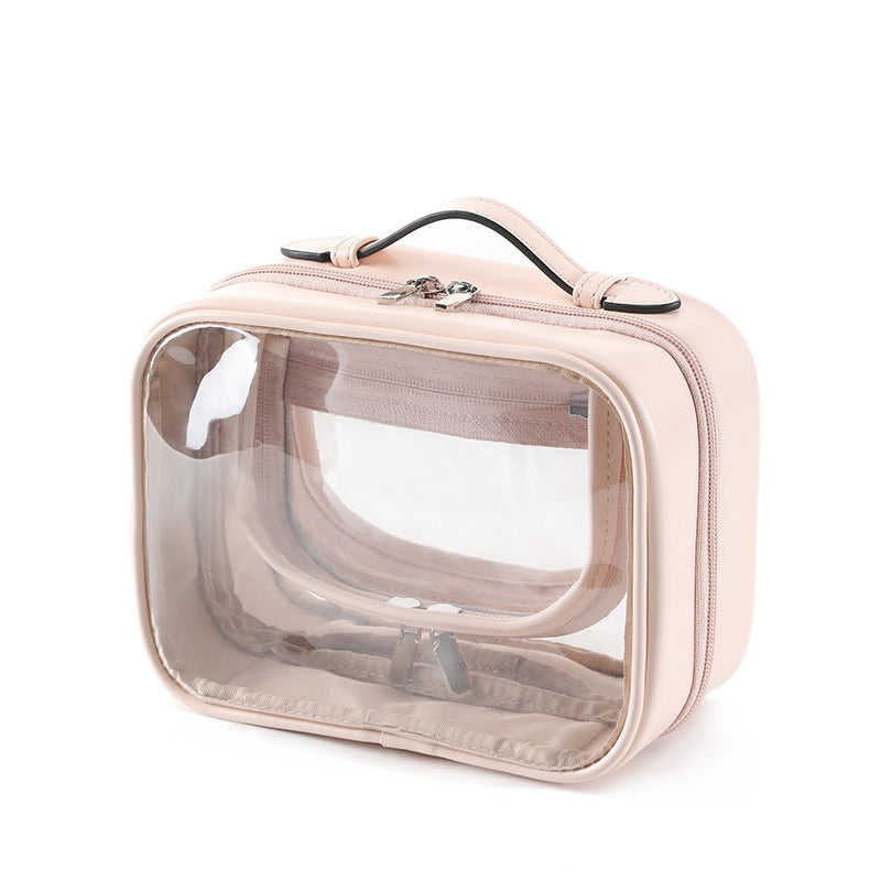 Baylee | Clear Crossbody Travel Cosmetic Bag Organiser