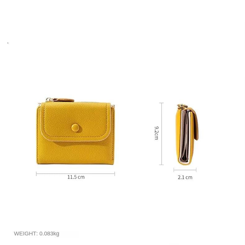 Araceli | Short Snap Closure Mini Travel Wallet