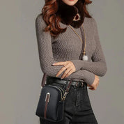 Carolina | Retro Mini Leather Crossbody Sling Bag