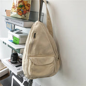 Flora | Women's Canvas Crossbody Messenger Sling Bag