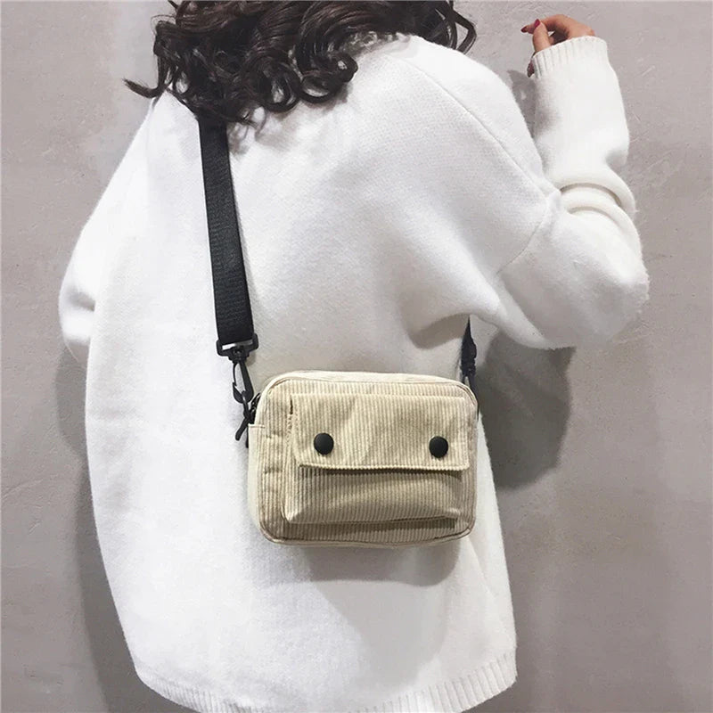 Salem | Corduroy Mini Crossbody Sling Bag