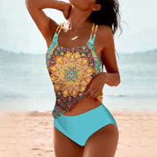Ava | Bohemian Swimsuit – Radiant Colors for Your Seaside Escapes