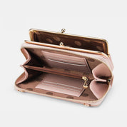 Spacious and Versatile Kiss-lock Crossbody Phone Bag