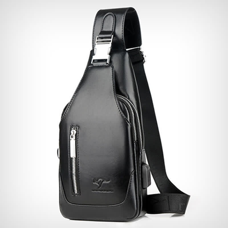 Stylish Men's Vintage Anti-Theft Sling Bag
