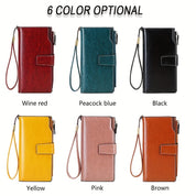 Tiffany | Timeless Multi-Slot RFID-Secure Travel Wallet