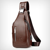 Stylish Men's Vintage Anti-Theft Sling Bag