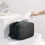 Kamiyah | Portable and Compact Dual-Layer Travel Essentials Bag