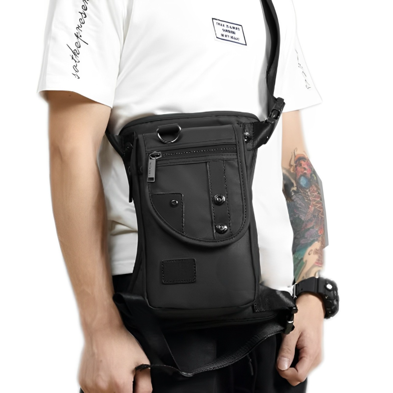 Wynter | Waterproof Nylon Canvas Crossbody Travel Bag