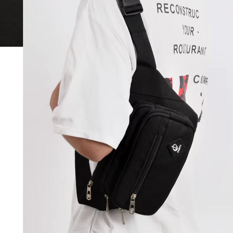 Kash | Unisex Canvas Travel Waist Pack Crossbody Bum Bag