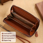 Judith | Anti-Theft Leather Travel Wallet