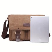 Azariah | Men's Vintage Canvas Crossbody Messenger Travel Bag