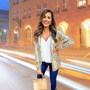 Kordulamin | Women's Sequin Blazer | Stylish