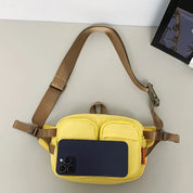Amani | Casual Water-Resistant Nylon Waist Pack Crossbody Bum Bag