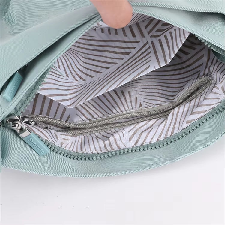 Ellianna | Nylon Multi-Pocket Crossbody Messenger Bag