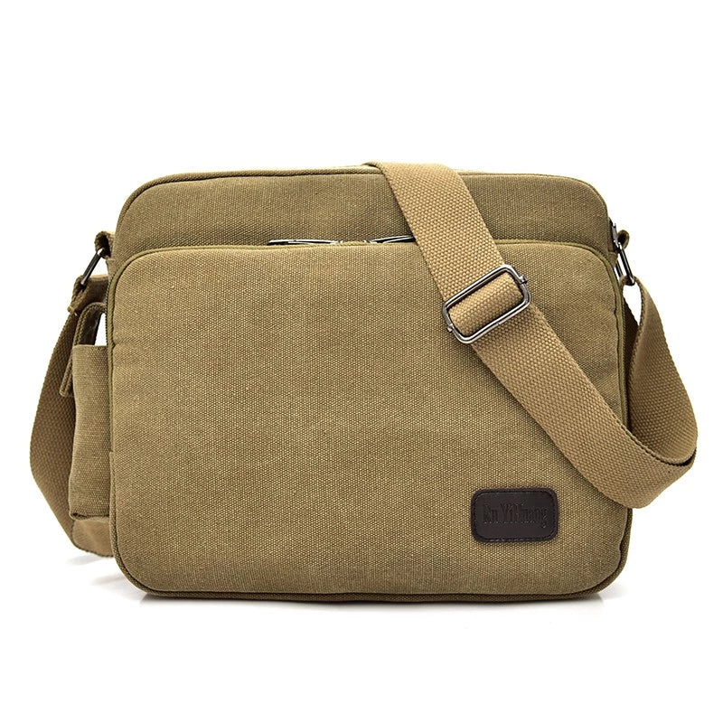 Dean | Men's Versatile Travel Canvas Crossbody Messenger Bag