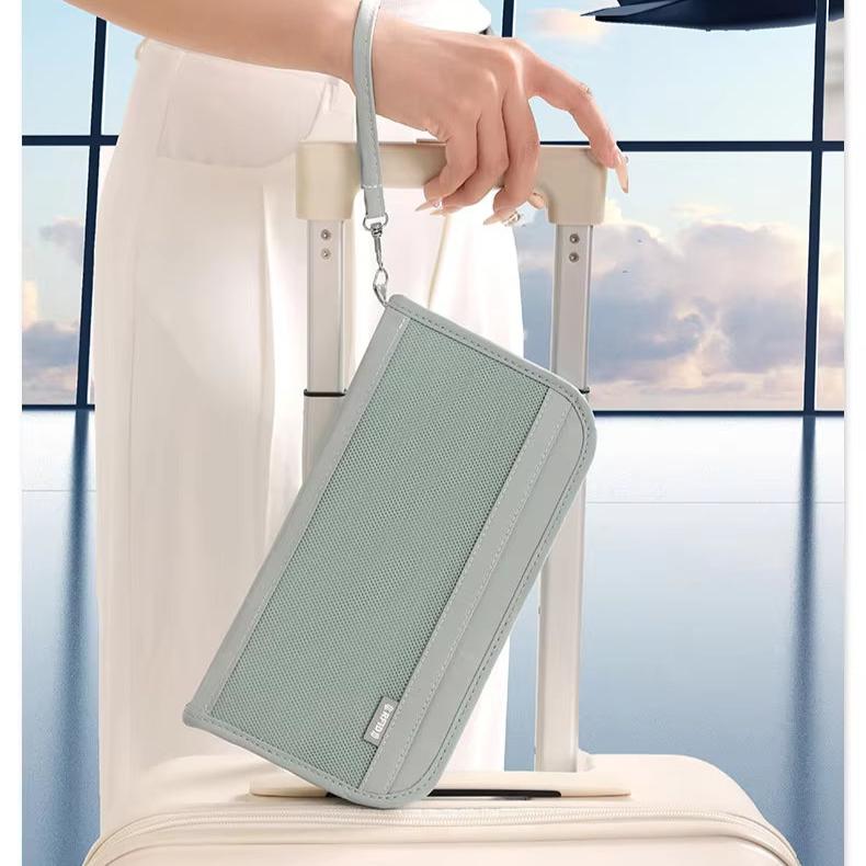 Harmoni | Sleek & Stylish Large-Capacity RFID Travel Essentials Organizer