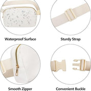 Jennifer | Sleek & Minimalist Travel-Friendly Crossbody Waist Bag