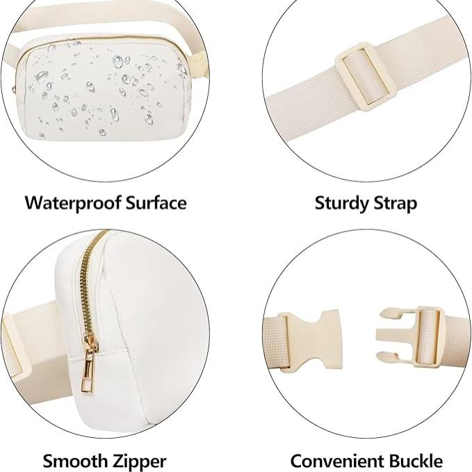 Jennifer | Sleek & Minimalist Travel-Friendly Crossbody Waist Bag