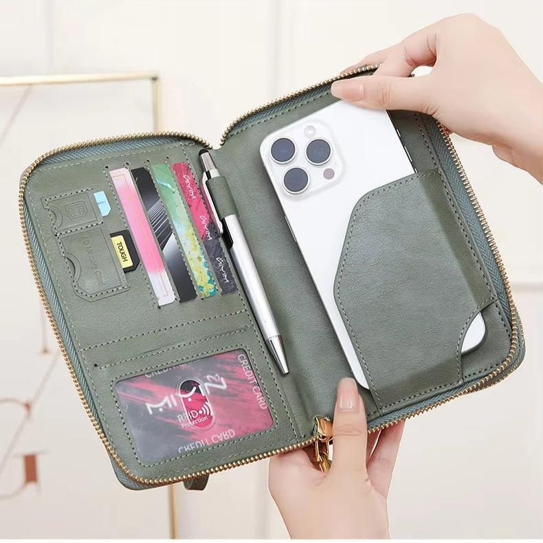 Dalia | Secure & Organized RFID Blocking Passport Holder Wallet