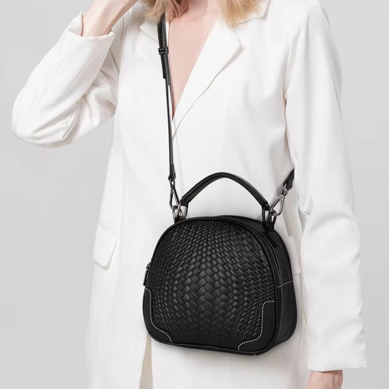 Novah | Chic Round Crossbody Sling Handbag