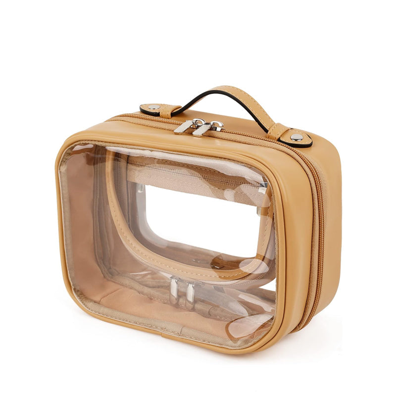 Baylee | Clear Crossbody Travel Cosmetic Bag Organiser