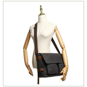 Zachary | Waterproof Canvas Crossbody Messenger Bag