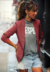 Brandi | Stylish Blazer for Women | Red