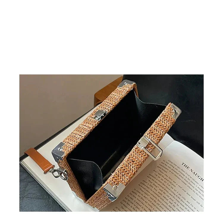 Amelie | Women's Chic Woven Crossbody Sling Bag