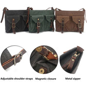 Murphy | Rugged, Stylish, & Practical Crossbody Messenger Bag