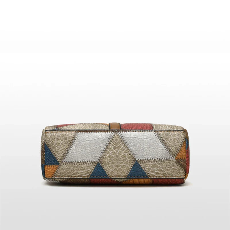 Bria | Women's Patchwork Design Mini Crossbody Sling Bag
