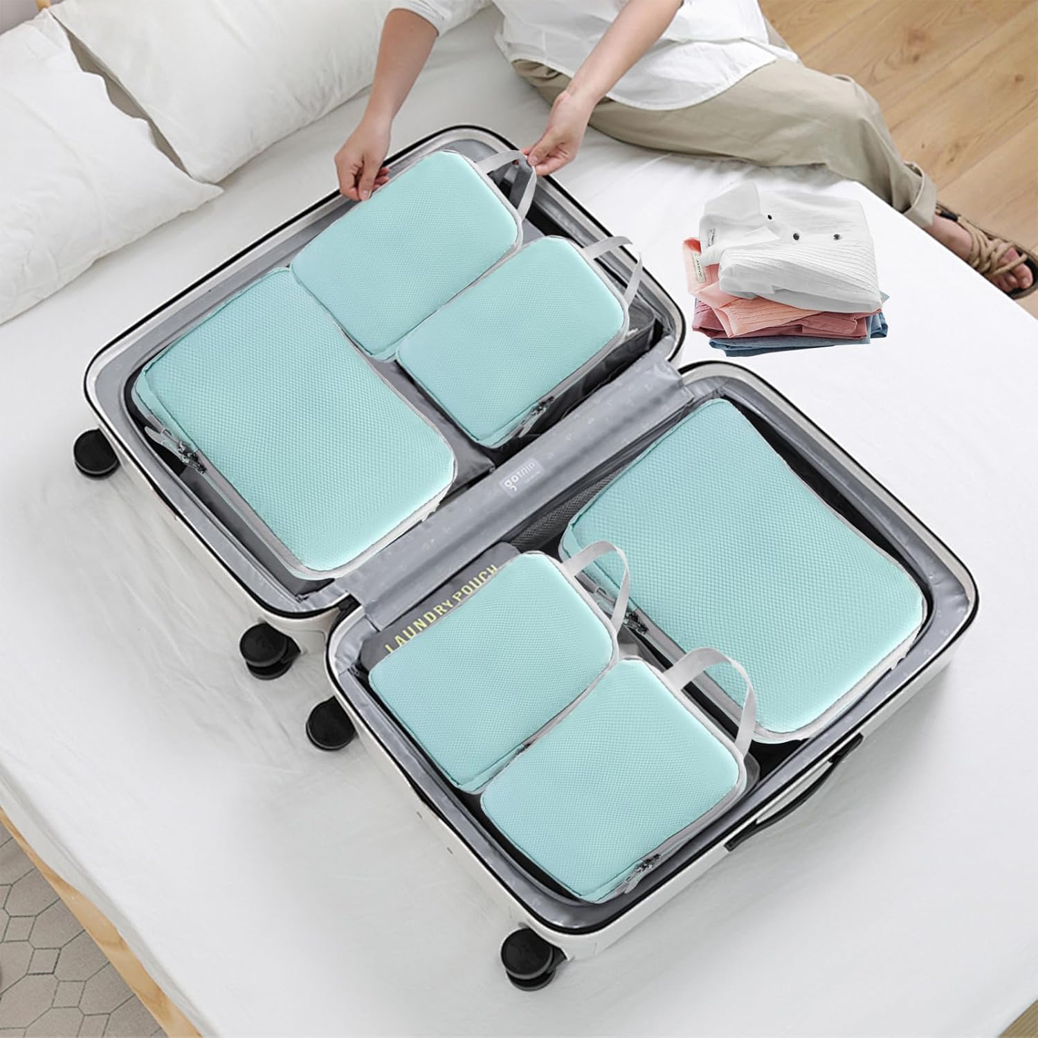 Stormi | Compression Packing Cubes | 4 Piece Set