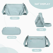 Lenora | Small Waterproof Nylon Crossbody Sling Bag