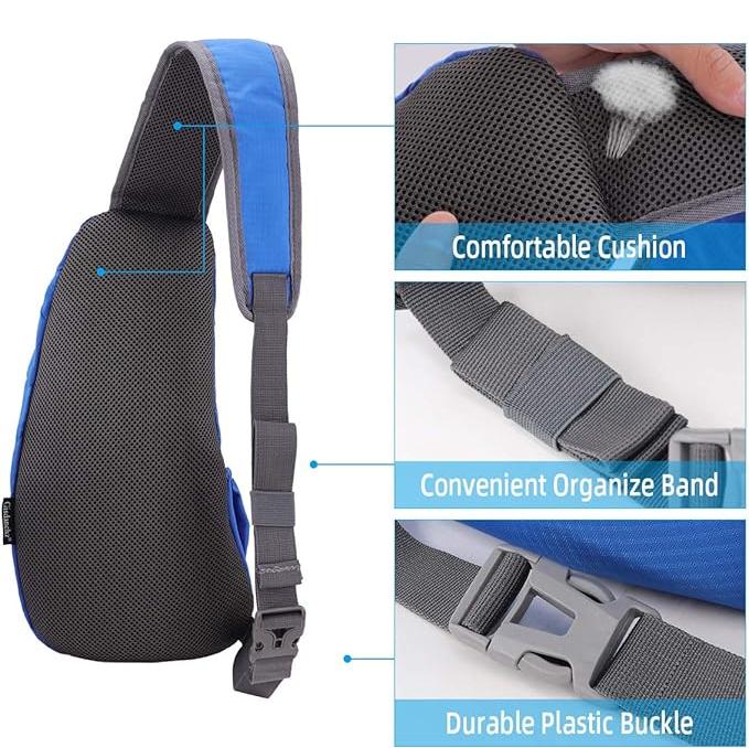 Maxwell | Waterproof Lightweight Nylon Crossbody Travel Bag