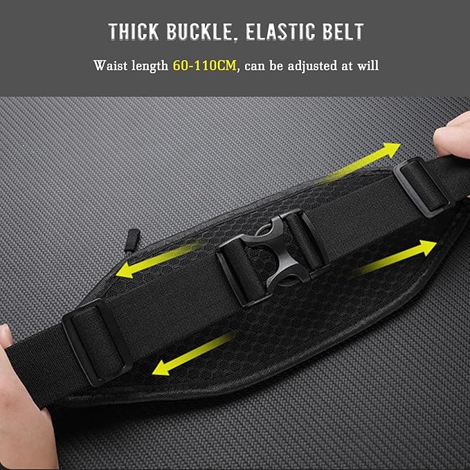 Promise | Waterproof Running Belt Waist Pack Crossbody Bum Bag