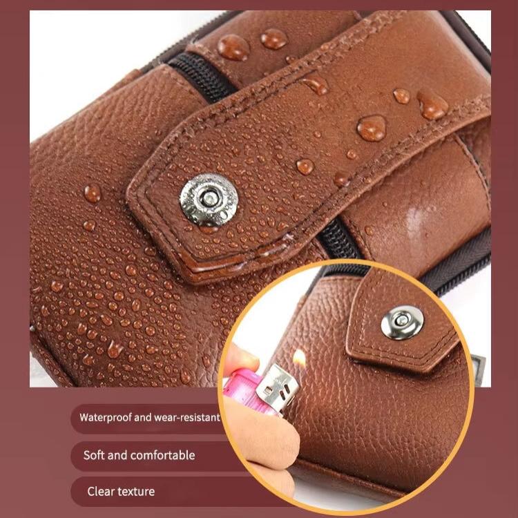 Samson | Vintage Leather Men's Crossbody Waist Bum Bag