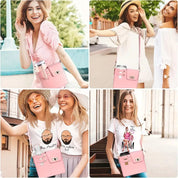 Louisa | Stylish & Multi-Functional Crossbody Messenger Water Cup Holder Bag